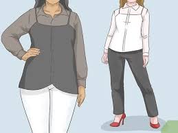 Cute young woman in jeans and high heels shoes presenting and showing copy space for product of text. 10 Ways To Wear A Dress Shirt With Jeans Wikihow