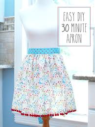 Valentine's day is just around the corner, and it's the season for romance and chocolate. 30 Minute Apron Tutorial