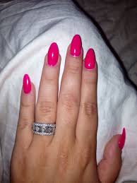 30+ nails designs inspirations in 2020 | pink acrylic nails, wedding acrylic nails, best acrylic nails. Hot Pink Stiletto Nails Pink Stiletto Nails Types Of Nails Pink Acrylic Nails
