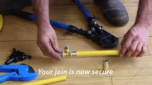 Crimp fit fittings and tools for easy plumbing of low pressure gas in residential or commercial applications. Gastite Crimp Fittings For Gas Plumbing Youtube