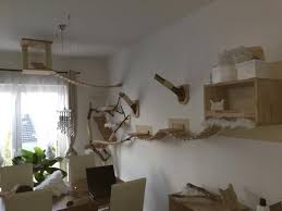 Catwalk Sleeping House Cat Ladder Wandpark Cat Scratching Post Left Cat Scratching Post Diy Cat Shelves Cat Ladder