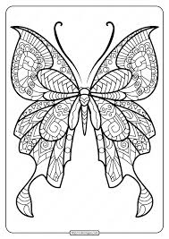 The spruce / wenjia tang take a break and have some fun with this collection of free, printable co. Printable Butterfly Mandala Pdf Coloring Pages 49 Butterfly Pictures To Color Butterfly Coloring Page Mandala Coloring Pages