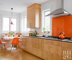 17 Kitchens With Scene Stealing Backsplashes Kitchen Colour Combination Bold Kitchen Kitchen Colors