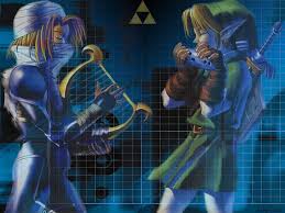 A collection of the top 54 anime wallpapers and backgrounds available for download for free. Hd Wallpaper Male And Female Anime Character Digital Wallpaper Zelda The Legend Of Zelda Ocarina Of Time Wallpaper Flare