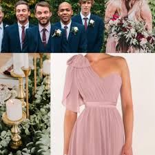 Dusty Rose Marsala Navy Gold Dusty Rose Bridesmaid Dresses Bridesmaid Colors Mauve Bridesmaid Dress