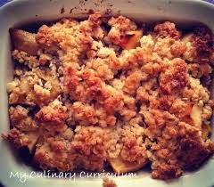 Crumble Aux Flocons D Avoine Pommes Bananes Pomme Banane Crumble Pomme Crumble Pomme Banane