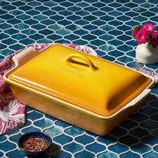 The rectangular casserole baking dish is perfect for indulgent desserts, comforting casseroles, marinating meats, broiling fish and more. Heritage Rectangular Casserole Le Creuset Official Site