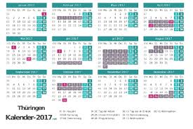 Laden sie unseren kalender 2021 mit den feiertagen für thüringen in den formaten pdf oder png. Ferien Thuringen 2017 Ferienkalender Ubersicht