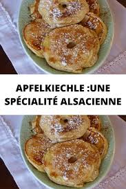 Apfelkiechle Une Specialite Alsacienne Specialite Alsacienne Recette Recettes De Cuisine