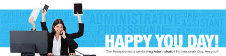 Administrative assistant day (also called administrative professionals day) helps commemorate and appreciate all of the admin staff who keep your office running smoothly and efficiently. Happy Administrative Professionals Day The Original Visitor Management System