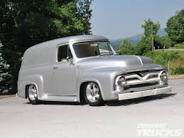 1955 Ford Panel Truck Classic Trucks Magazine Panel Truck Classic Trucks Classic Cars Trucks