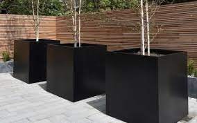 Our choice of contemporary materials include composite, clay, steel, fibreglass and metal. Large Balcony And Garden Planters And Modern Outdoor Pots Iota Uk