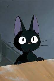 Jiji The Talking Cat From The Movie Kiki S Delivery Service Cattalking Wallpapers Bonitos Filmes De Anime Animes Wallpapers
