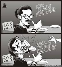 Channel ini memuat konten hiburan dan tips. Cowok Tau Kapan Harus Bohong Meme Lucu Meme Gambar Lucu