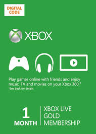 1 Month Xbox One 360 Live Gold Membership Digital Codes Fast Email Delivery Xbox Live Xbox Xbox Gift Card