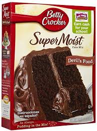 Milk chocolate chunk cookie mix. Betty Crocker Cake Mix Moist Chocolate Fudge Cake Mix Devils Food Cake Mix Recipe