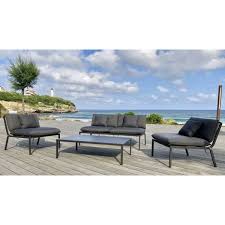 Salon Design D Exterieur Pour Terrasse Ou Jardin Qualite Haut De Gamme Resiste Aux Intemperies A Salon De Jardin Design Salon D Exterieur Canape D Exterieur