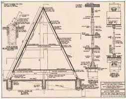 30 Free Cabin Plans For Diy Ers Budget101 Com A Frame Cabin Plans A Frame House Plans Cabin Plans