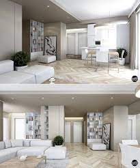 23 Open Concept Apartment Interiors For Inspiration Architecture Design Apartment Interior Open Plan Living Room House Design