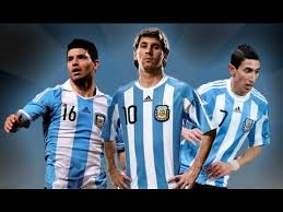Captain lionel messi, manchester city striker sergio aguero and juventus star paulo dybala will all be involved in the games. Di Maria Aguero Messi Golden Trio Argentina á´´á´° Youtube