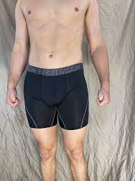men's fruit of the loom XL compression boxer briefs breathable Black |  eBay