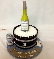 It is the best and easy way to greet birthday to your loved ones. Online Birthday Cakes Order Wine Theme Birthday Cake For Delivery In Bangalore