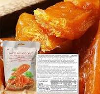 Amazon.com: SIJIYUNLI-Sweet Potato Dried 250g/8.81oz Steamed ...