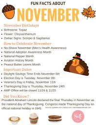 Buzzfeed staff attention — this is not a quiz. Fun Facts About The Month Of November Fun Guest