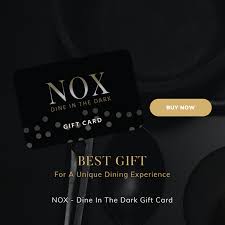 Jewel is well placed to be the gateway where the world meets singapore, and singapore. Nox Dine In The Dark Restaurant Singapore