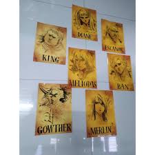 Unique meliodas posters designed and sold by artists. 7 Deadly Sins Wanted Poster Shopee Philippines