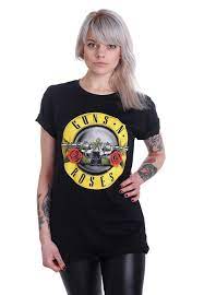 Guns n' roses official store. Guns N Roses Bullet Logo T Shirt Impericon Com Worldwide