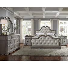 If you are looking for pulaski bedroom set you've come to the right place. Pulaski Simply Charming 4pc Tufted Upholstered Panel Bedroom Set In Light Wood