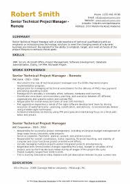 Here's a sample resume we recently produced for a hr manager in singapore. Senior Technical Project Manager Resume Samples Qwikresume