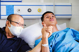 Phát biểu trong buổi họp báo trước trận, thầy park muốn các học trò đá hết sức và không có tư. Hlv Park Hang Seo Photos Facebook