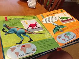 Your child needs to point to or touch . Dinosaur Train Dinosaurs A To Z Book Jamonkey