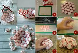 Sussigkeiten Geschenke Weihnachten Schale Geschenkidee Pfefferminzbonbons Geschenke Weihnachten Weihnachtlich Verpackt Geschenke