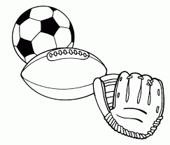 Sports coloring pages are an excellent way of introducing your little ones to the active world of sports, encouraging them to participate in some active sports themselves. Sports Balls Free Printable Coloring Pages Sports Coloring Pages Preschool Coloring Pages Coloring Pages