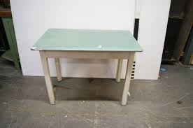 Shop our formica top table selection from the world's finest dealers on 1stdibs. 1180136 Green Formica Top Kitchen Table With Drawer H 77cm X 107 X 69 Stockyard Prop And Backdrop Hire