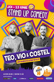 Teostandup teostandup 99club.ro (c) & (p) claudiu mihail teohari 2016 all rights reserved. Stand Up Comedy Teo Vio Èi Costel La BerÄria H Bilete