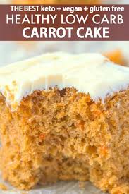 This lightly spiced cake is. Healthy Keto Low Carb Carrot Cake Vegan The Big Man S World