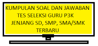 We did not find results for: 1000 Soal Dan Jawaban Tes Seleksi Guru Pppk Sd Smp Sma Smk Tahun 2021 Kherysuryawan Id