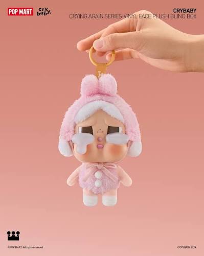 CRYBABY CRYING AGAIN SERIES- VINYL FACE PLUSH BLIND BOX Express yourself  with our new CRYBABY pendants! ✓ Available 11/15 *Contact your local POP  MART store in our linkinbio for availability! Limit 1