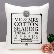 50 creative wedding gift ideas for the couple who has everything. 2nd Wedding Anniversary Gifts Cotton The Gift Experience