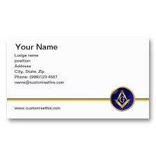 A 3 part business card holder. Double Sided Masonic Business Card Zazzle Com Business Cards Cards Masonic