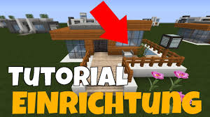 Minecraft Haus Einrichten Mobel Kuche Bett Tutorial Anleitung 2016 Deutsch Youtube
