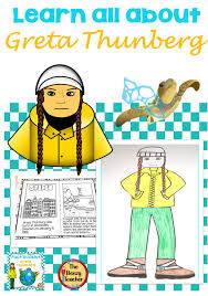 Greta Thunberg Fact Booklet In 2020 Kindergarten Class Booklet Nonfiction Books