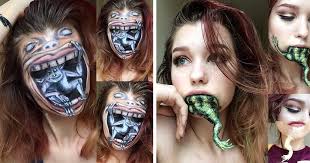 masterful horror makeup by 19 year old