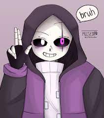 Sans never had a good night's sleep after he received the eye from gaster (poor dude, that's like 20 years, and he's a sans) sans's eye is artificial. Epic Sans By Mitzishadow On Deviantart