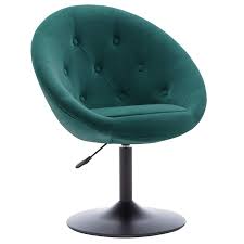 The most common vanity chair with back material is brass. Duhome Makeup Vanity Chair Accent Chairs Comtenporary Lounge Chair Adjustable Modern Round Tufted Back Swivel Atrovirens Velvet Buy Online In Aruba At Aruba Desertcart Com Productid 151093428