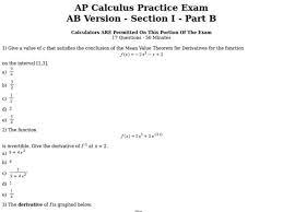 Find the volume of the solid. Ap Calculus Practice Exam Worksheet For 11th 12th Grade Lesson Planet